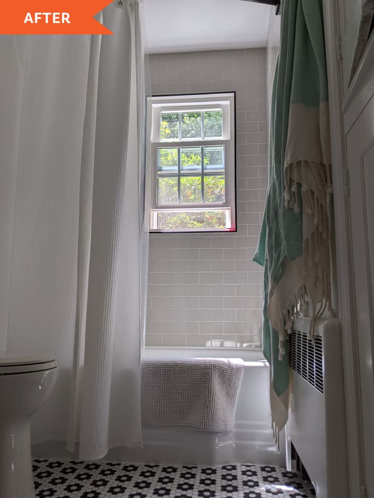 '90s Bathroom Redo Before and After Photos Apartment Therapy